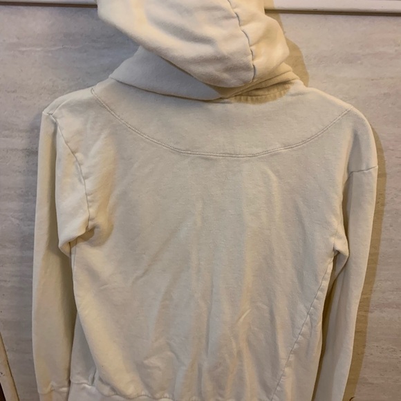 Free People Cream Oversized Hooded Jacket - Picture 2 of 5